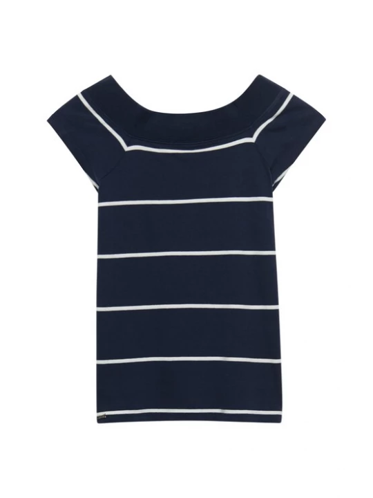Foto van product Superdry & Co Shirt marine / wit