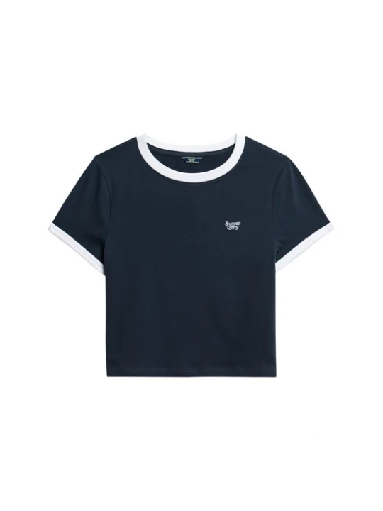 Foto van product Superdry & Co Shirt marine / wit