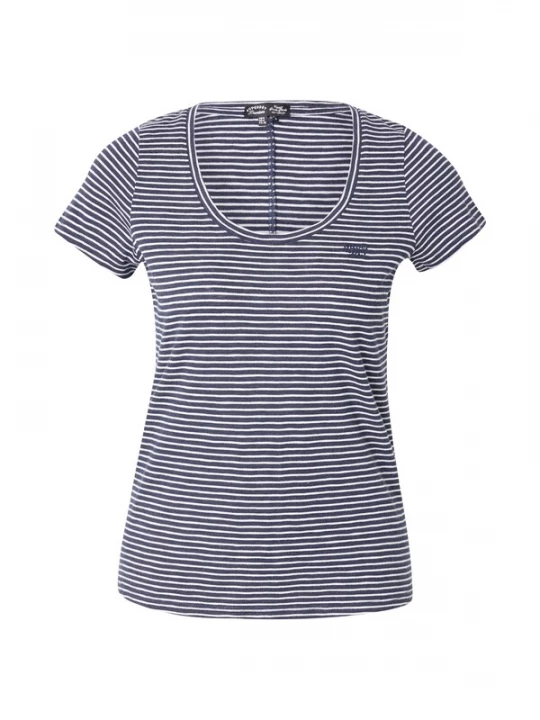 Foto van product Superdry & Co Shirt marine / wit