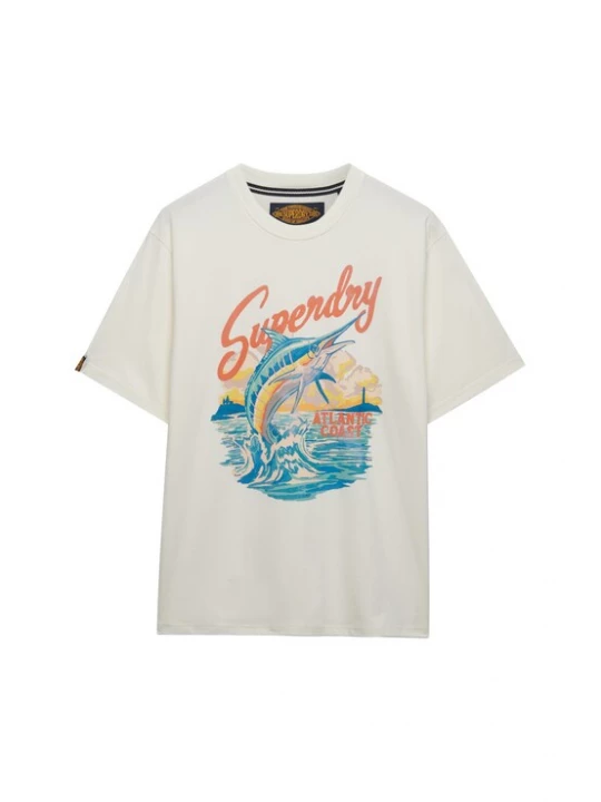 Foto van product Superdry & Co Shirt 'Maritime' blauw / geel / rood / wit