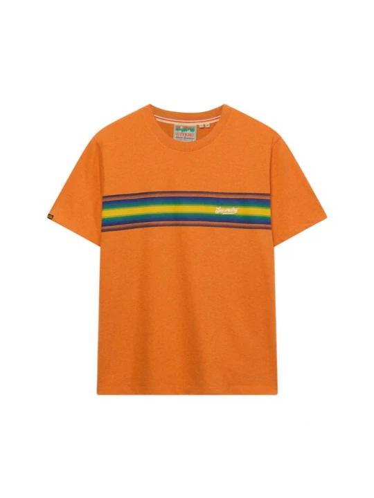 Foto van product Superdry & Co Shirt navy / geel / groen / oranje