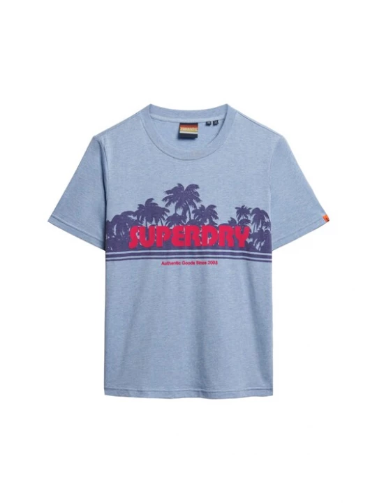 Foto van product Superdry & Co Shirt navy / lichtblauw / pink
