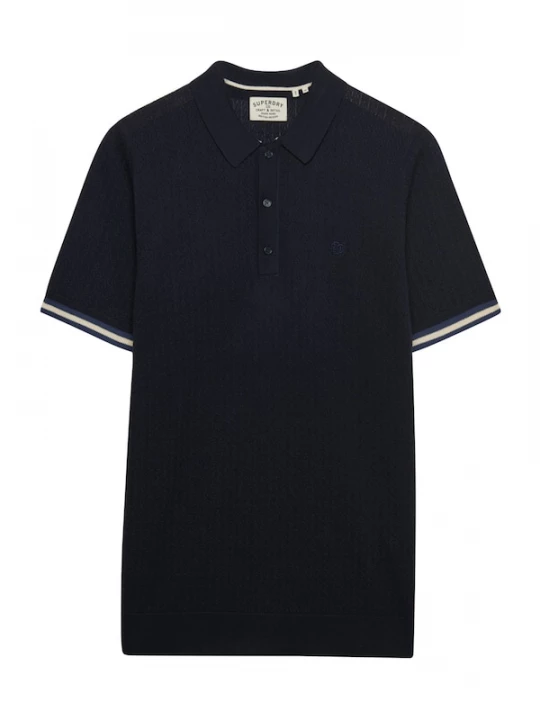 Foto van product Superdry & Co Shirt navy / wit