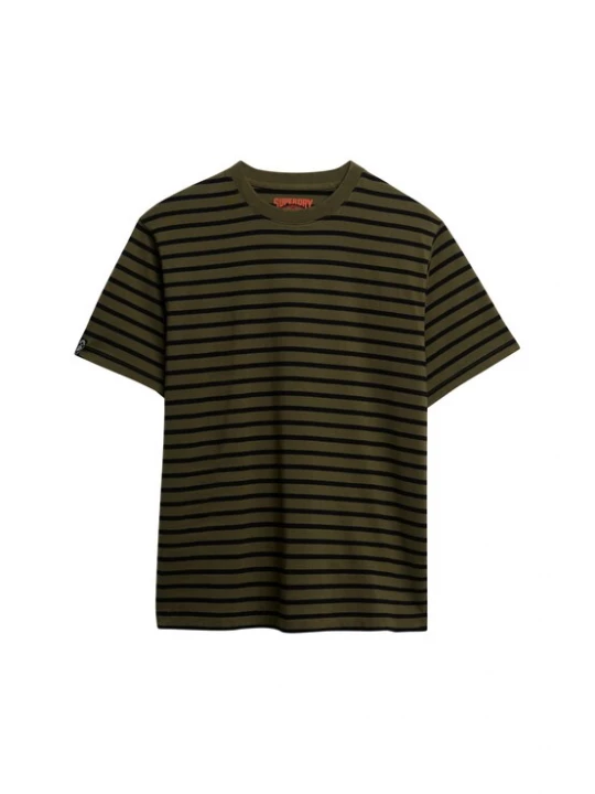 Foto van product Superdry & Co Shirt olijfgroen / zwart