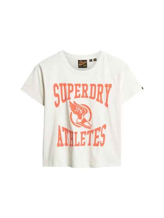 Foto van product Superdry & Co Shirt oranje / wit
