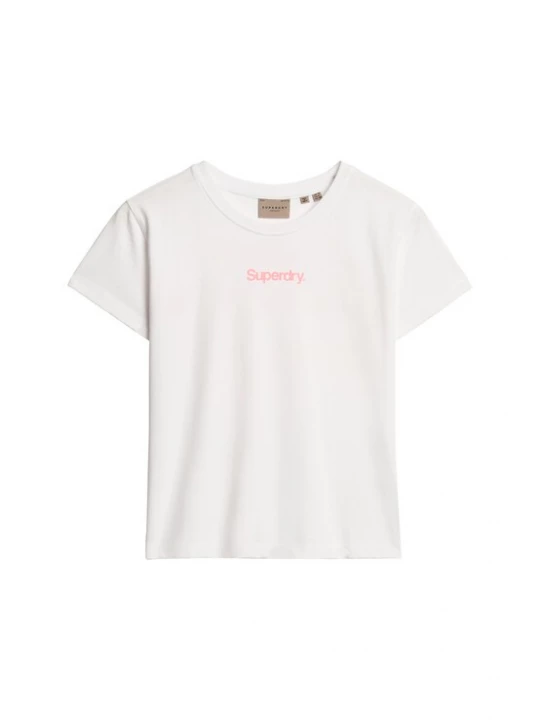 Foto van product Superdry & Co Shirt oudroze / wit