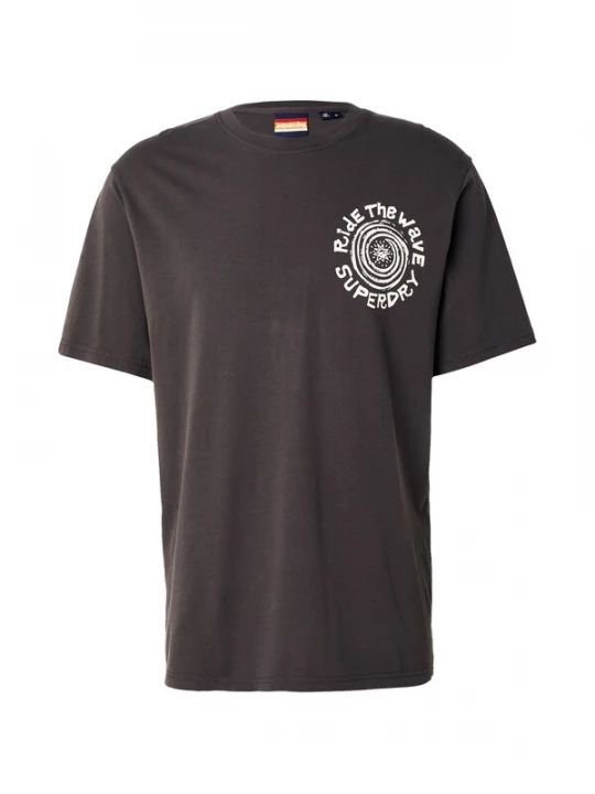 Foto van product Superdry & Co Shirt 'Outdoor Narrative' geel / antraciet / cyclaam / wit