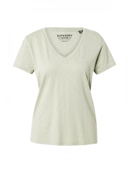 Foto van product Superdry & Co Shirt pastelgroen