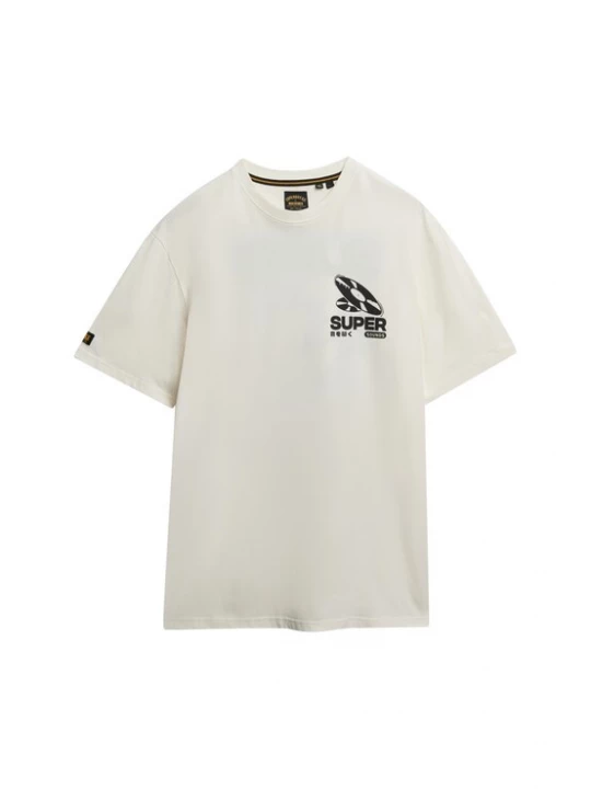Foto van product Superdry & Co Shirt 'Record' crème / zwart