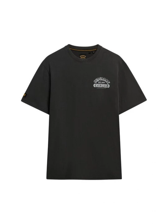 Foto van product Superdry & Co Shirt 'Record' grijs / zwart