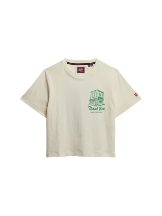 Foto van product Superdry & Co Shirt 'Roadside Trade' wolwit