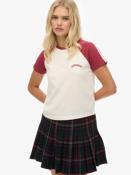 Foto van product Superdry & Co Shirt rood / wit
