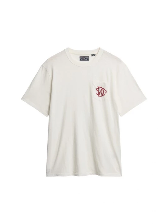 Foto van product Superdry & Co Shirt rood / wolwit