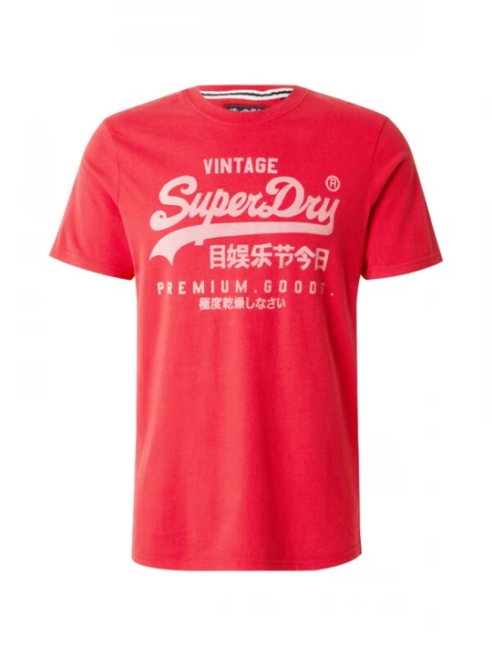 Foto van product Superdry & Co Shirt rosa / grenadine
