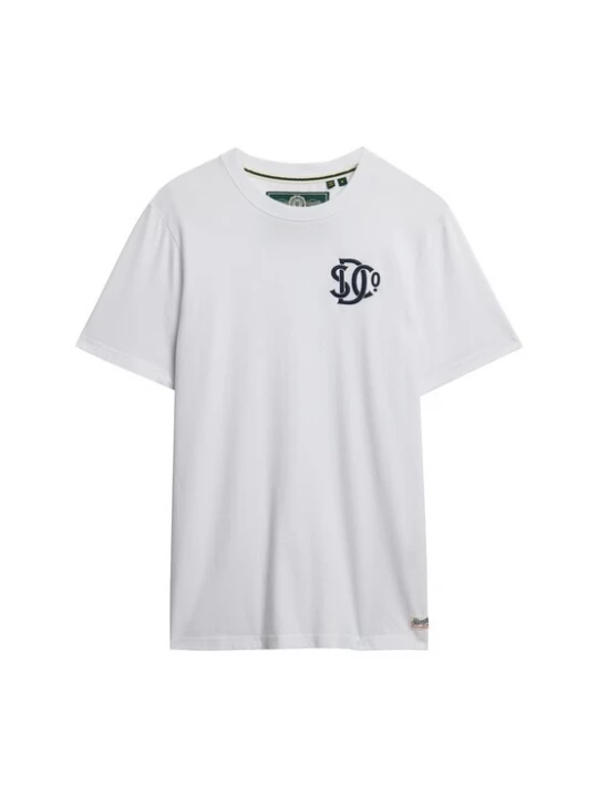 Foto van product Superdry & Co Shirt 'Sd&Co' donkerblauw / wit