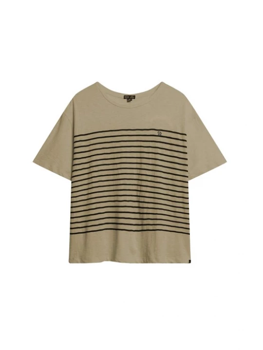 Foto van product Superdry & Co Shirt 'Studios' olijfgroen / zwart