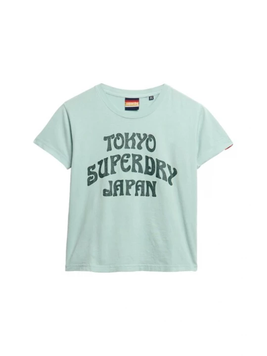Foto van product Superdry & Co Shirt 'Surf' lichtblauw / zwart