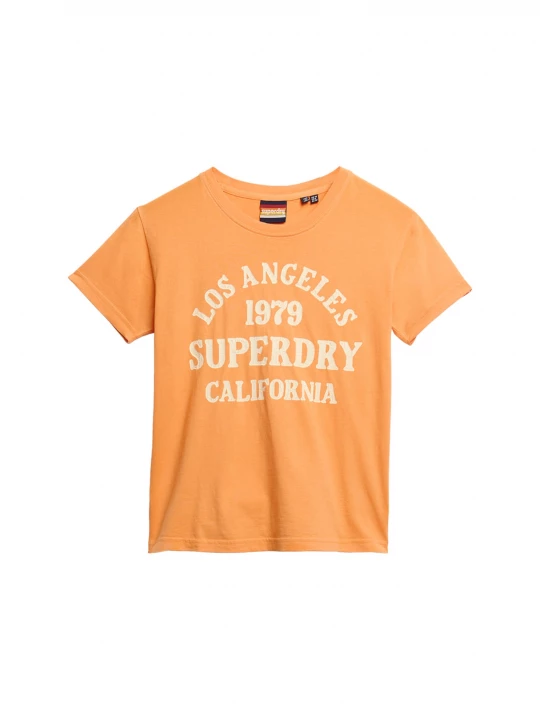 Foto van product Superdry & Co Shirt 'Surf' oranje / wit