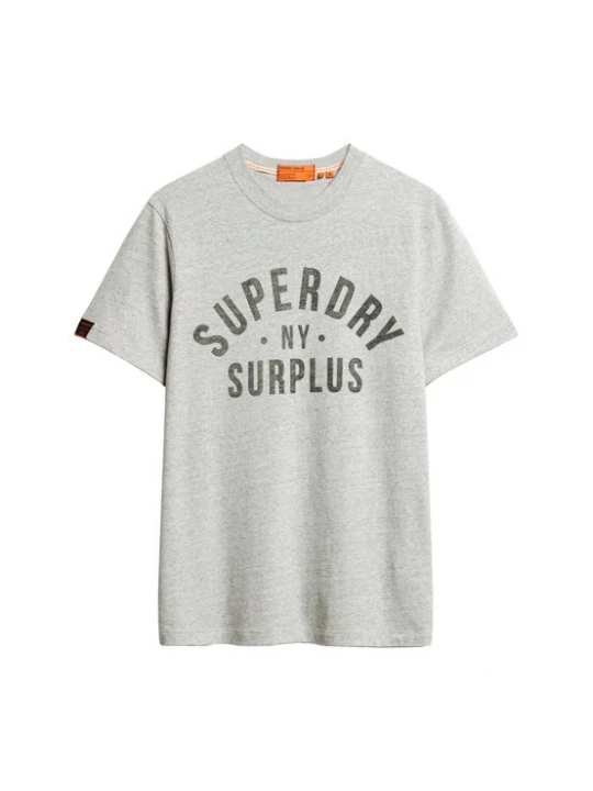 Foto van product Superdry & Co Shirt 'Surplus' donkergrijs / grijs gemêleerd