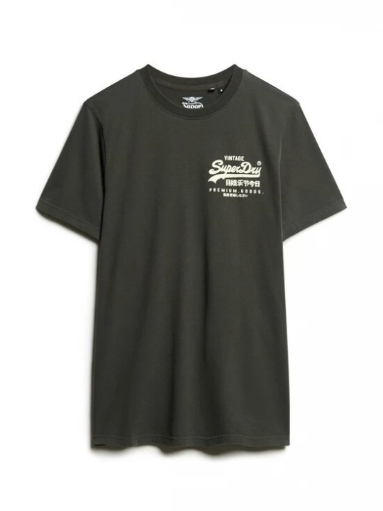 Foto van product Superdry & Co Shirt 'Tokyo' goudgeel / antraciet / basaltgrijs / donkerrood