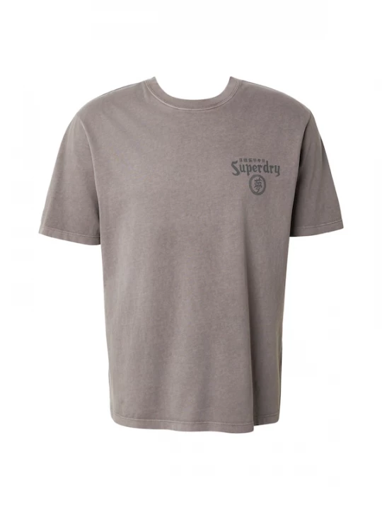 Foto van product Superdry & Co Shirt 'Tokyo Narrative' grafiet / zwart