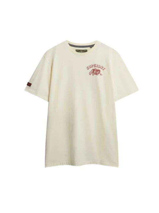 Foto van product Superdry & Co Shirt 'Trade Tools' rood / offwhite