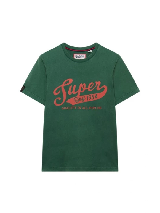 Foto van product Superdry & Co Shirt 'Vintage' groen / kreeft