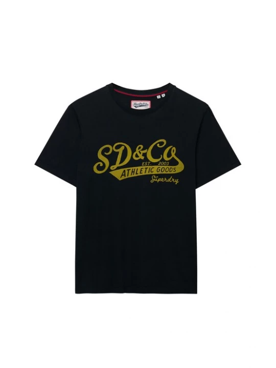 Foto van product Superdry & Co Shirt 'Vintage' mosterd / zwart