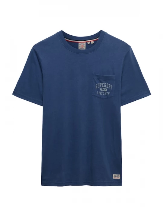 Foto van product Superdry & Co Shirt 'Vintage Prep' beige / blauw