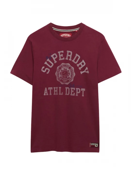 Foto van product Superdry & Co Shirt 'Vintage Prep' marine / lichtgrijs / bordeaux