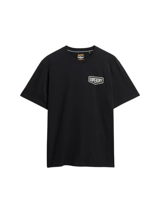 Foto van product Superdry & Co Shirt 'Work Tab' zwart / wit