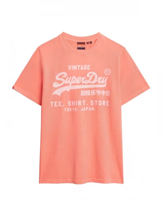 Foto van product Superdry & Co Shirt zalm roze / pastelroze