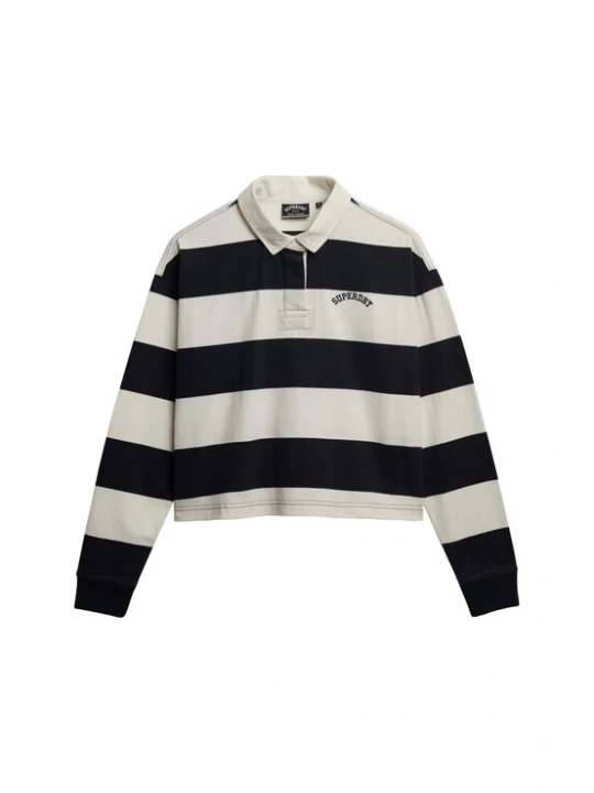 Foto van product Superdry & Co Shirt zwart / offwhite