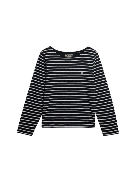 Foto van product Superdry & Co Shirt zwart / wit