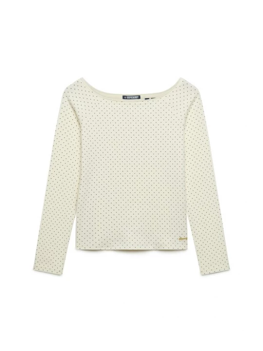 Foto van product Superdry & Co Shirt zwart / wit
