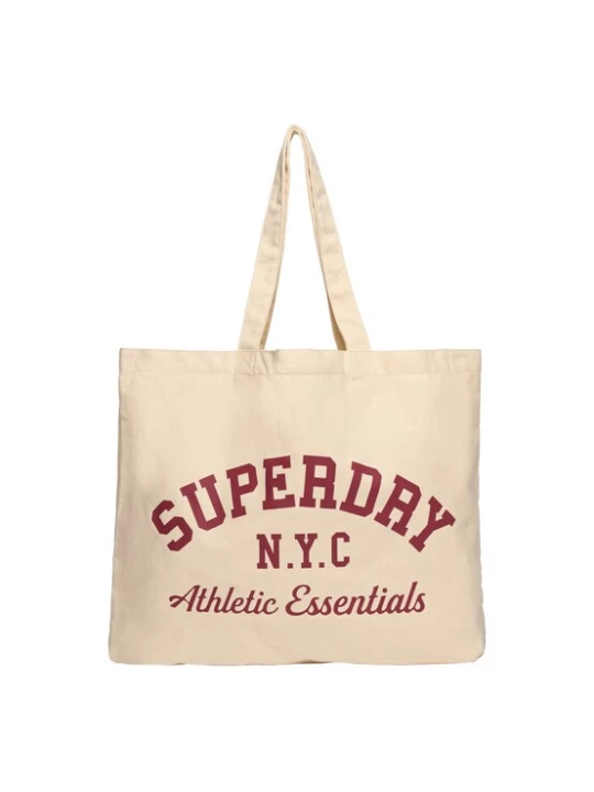 Foto van product Superdry & Co Shopper beige / donkerrood
