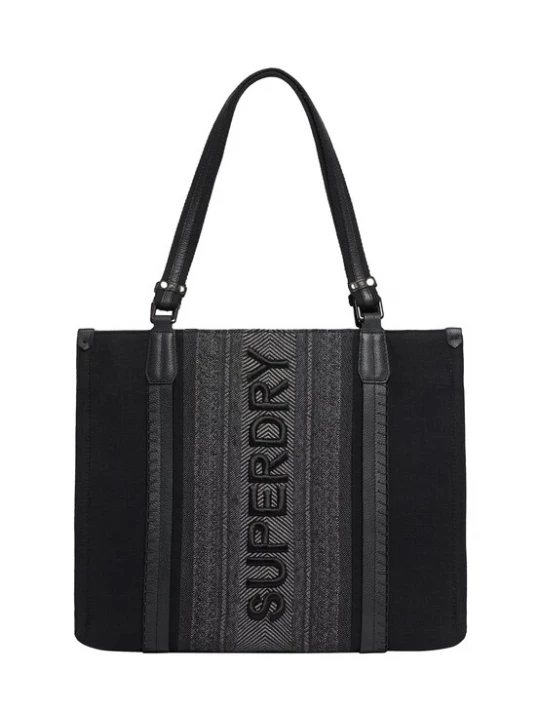 Foto van product Superdry & Co Shopper 'City' grijs / zwart