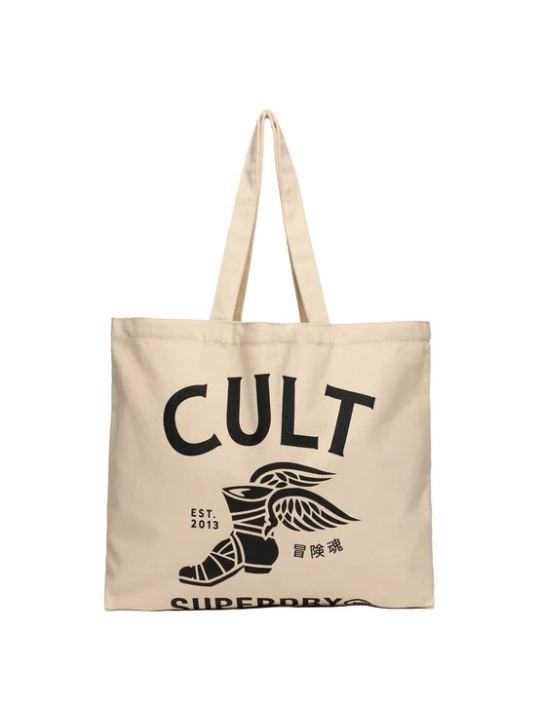 Foto van product Superdry & Co Shopper 'Cult' beige / zwart