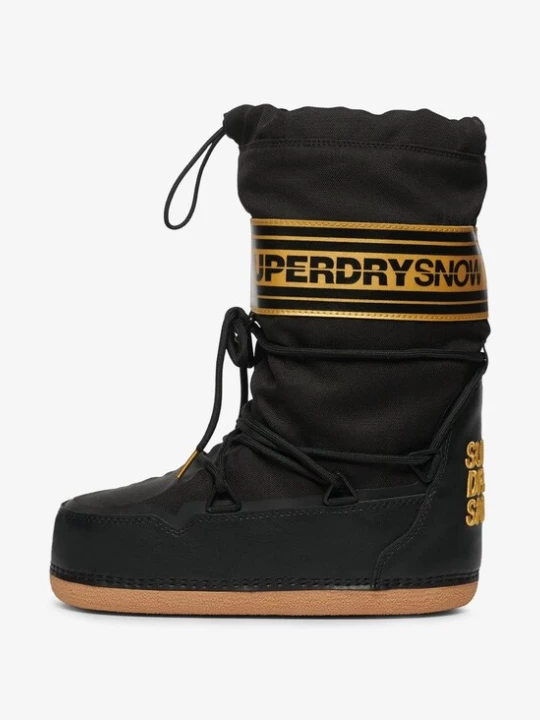 Foto van product Superdry & Co Snowboots curry / zwart