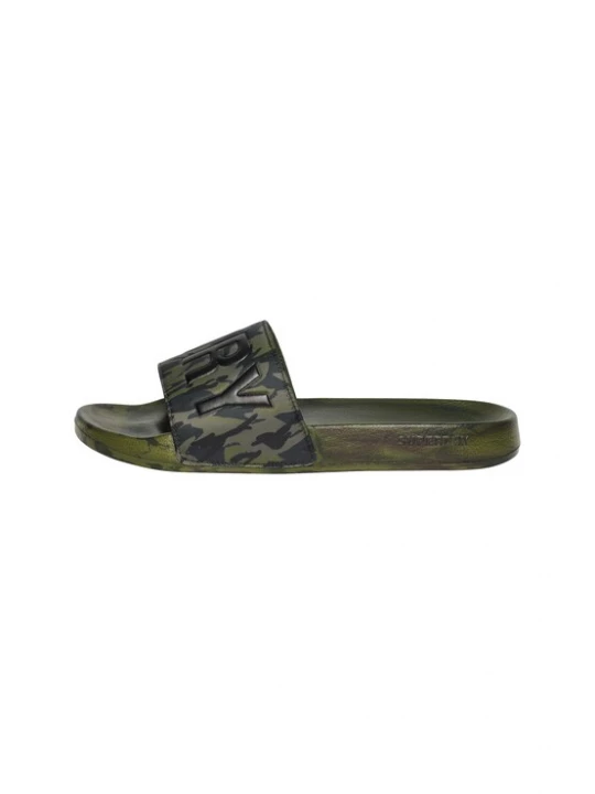 Foto van product Superdry & Co Strand- / badschoen 'Core' donkergrijs / kaki