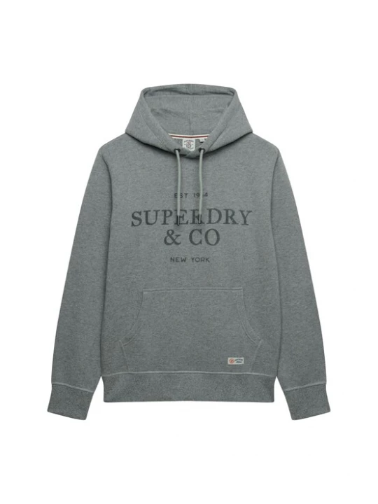 Foto van product Superdry & Co Sweatshirt '1954 Company' donkergrijs / grijs gemêleerd
