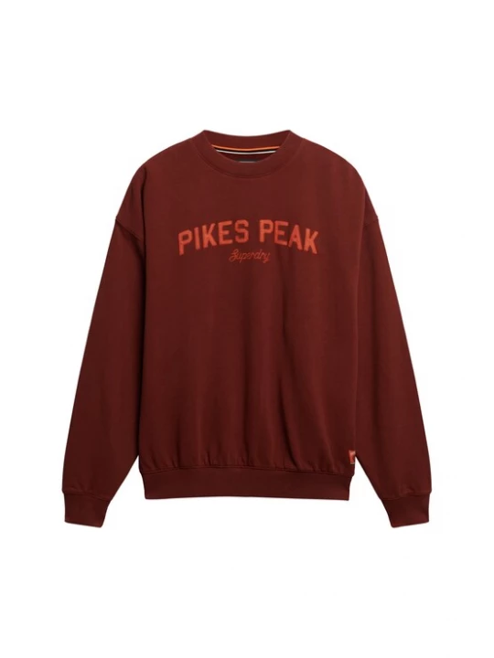 Foto van product Superdry & Co Sweatshirt bruin / rood