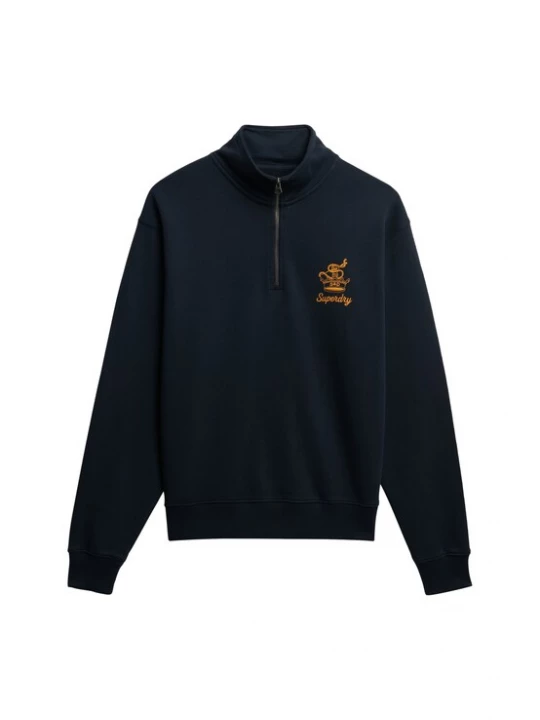 Foto van product Superdry & Co Sweatshirt 'Country Club' marine / donkeroranje