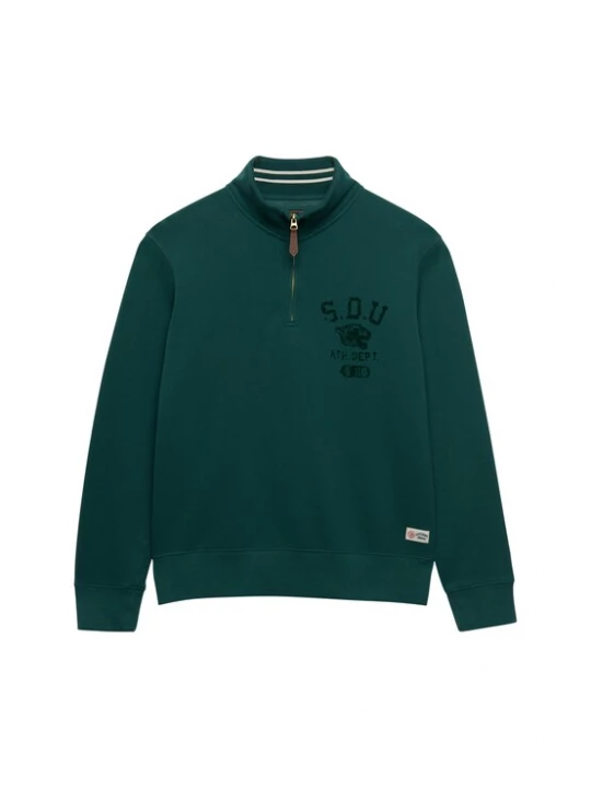 Foto van product Superdry & Co Sweatshirt crème / donkergroen / zwart