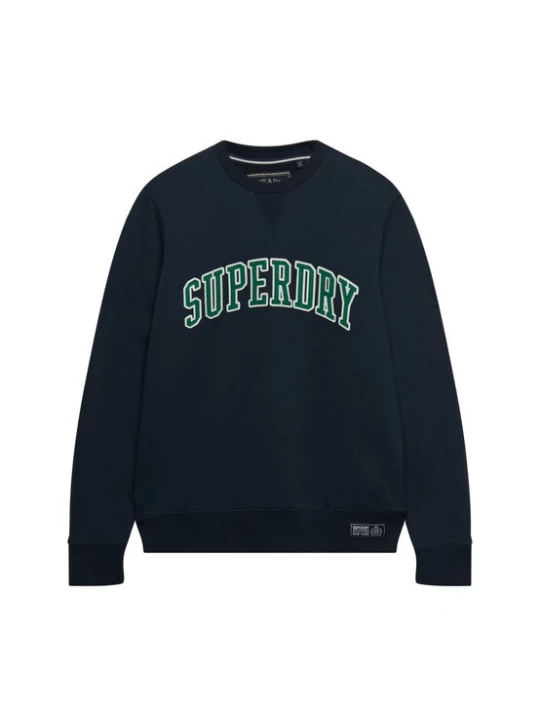 Foto van product Superdry & Co Sweatshirt crème / marine / smaragd