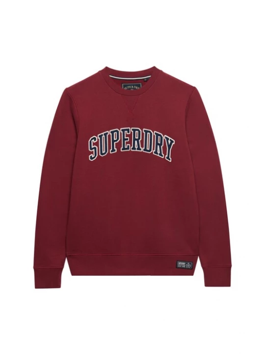 Foto van product Superdry & Co Sweatshirt crème / navy / bordeaux