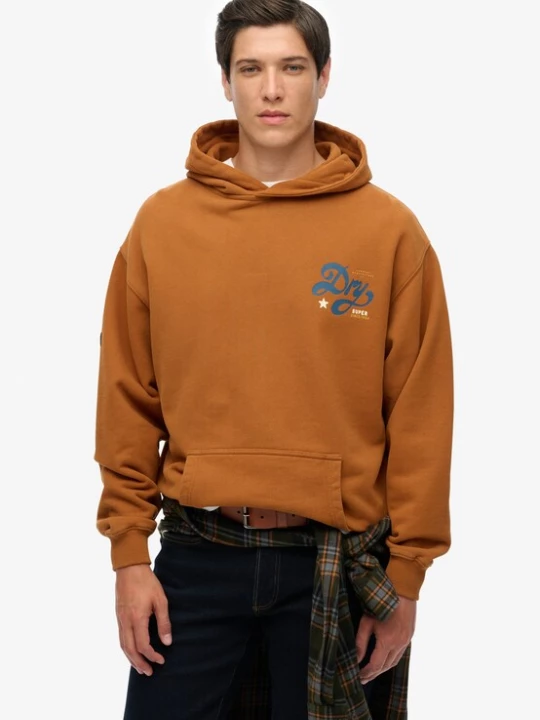 Foto van product Superdry & Co Sweatshirt donkerblauw / karamel