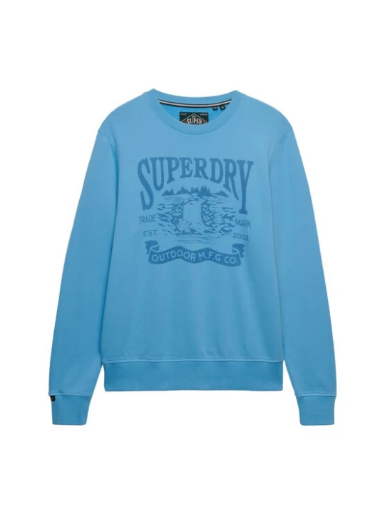 Foto van product Superdry & Co Sweatshirt enziaan / lichtblauw