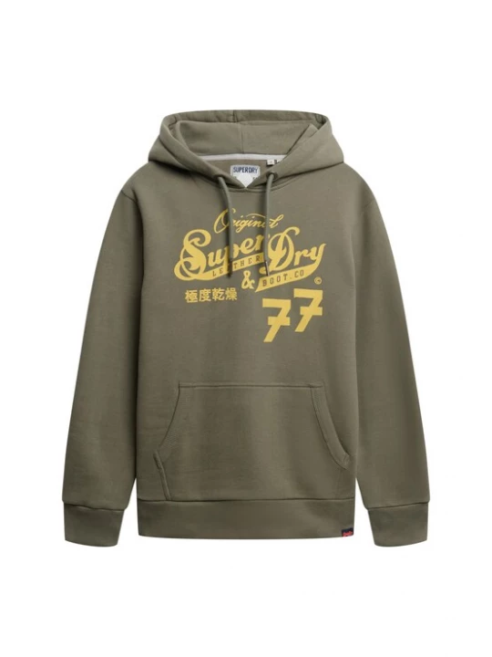 Foto van product Superdry & Co Sweatshirt geel / kaki