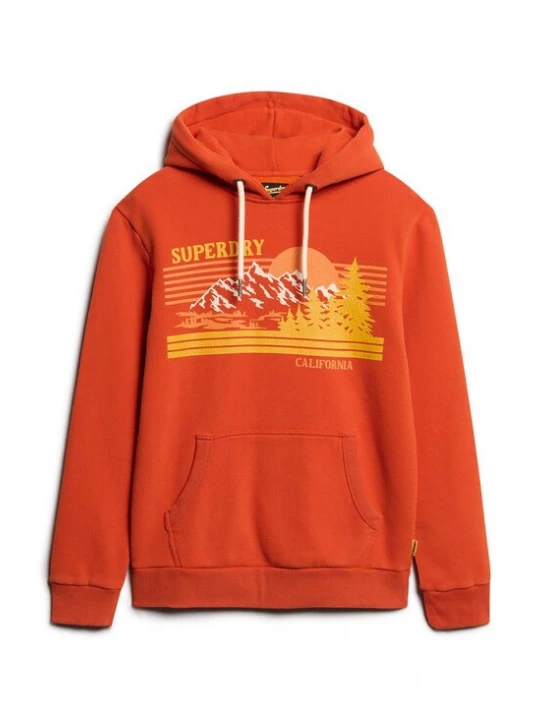 Foto van product Superdry & Co Sweatshirt geel / oranje / wit